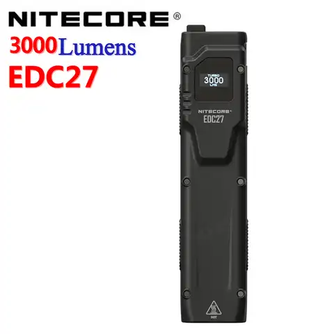 Фонарик NITECORE EDC EDC27, компактный и портативный