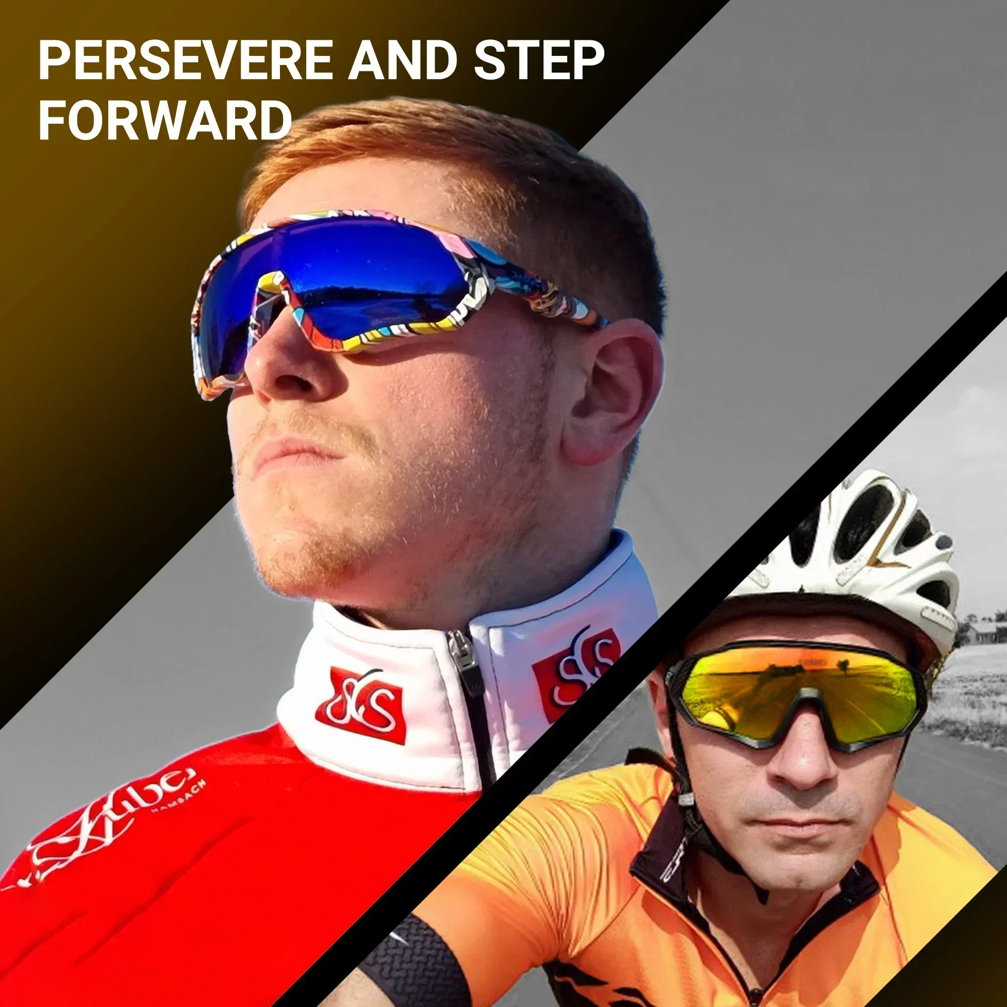 Многофункциональные очки Kapvoe велосипедные UV400 классический дизайн