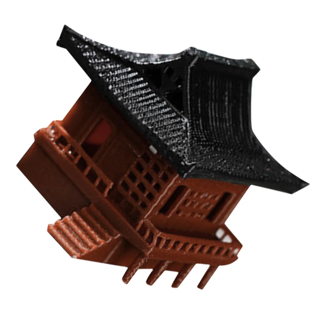 Павильон украшения дзен сад статуя аквариум миниатюрные фигурки Модель орнамент