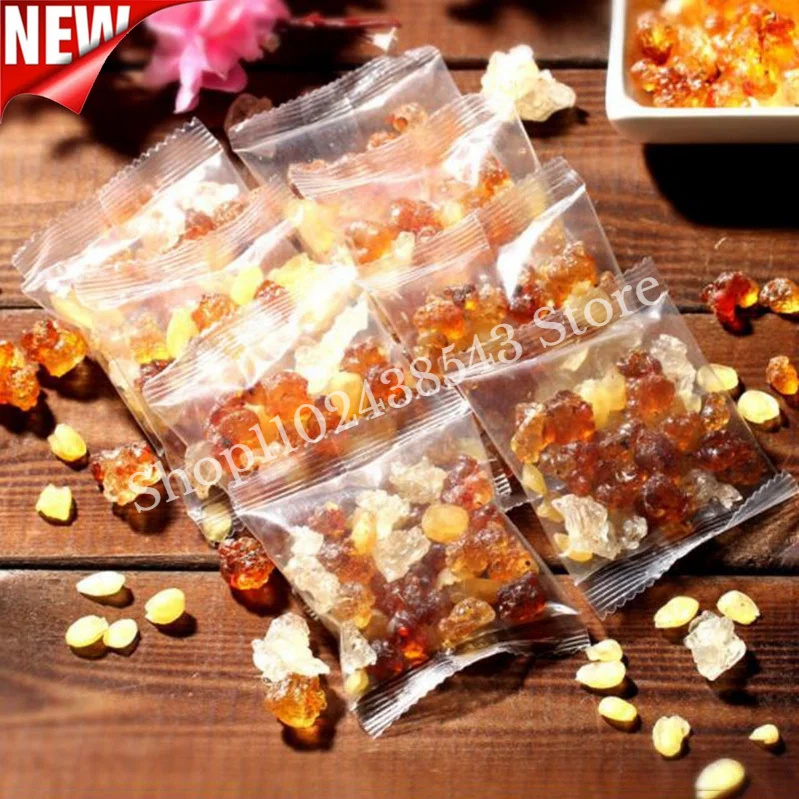 

20 small bags Peach gum honey horn rice snow yan combination pack independent packaging natural health nutrition beauty