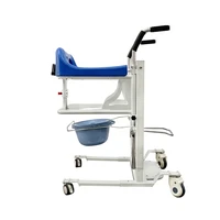 2022 new design transport chair lift transfer patient chair with commode