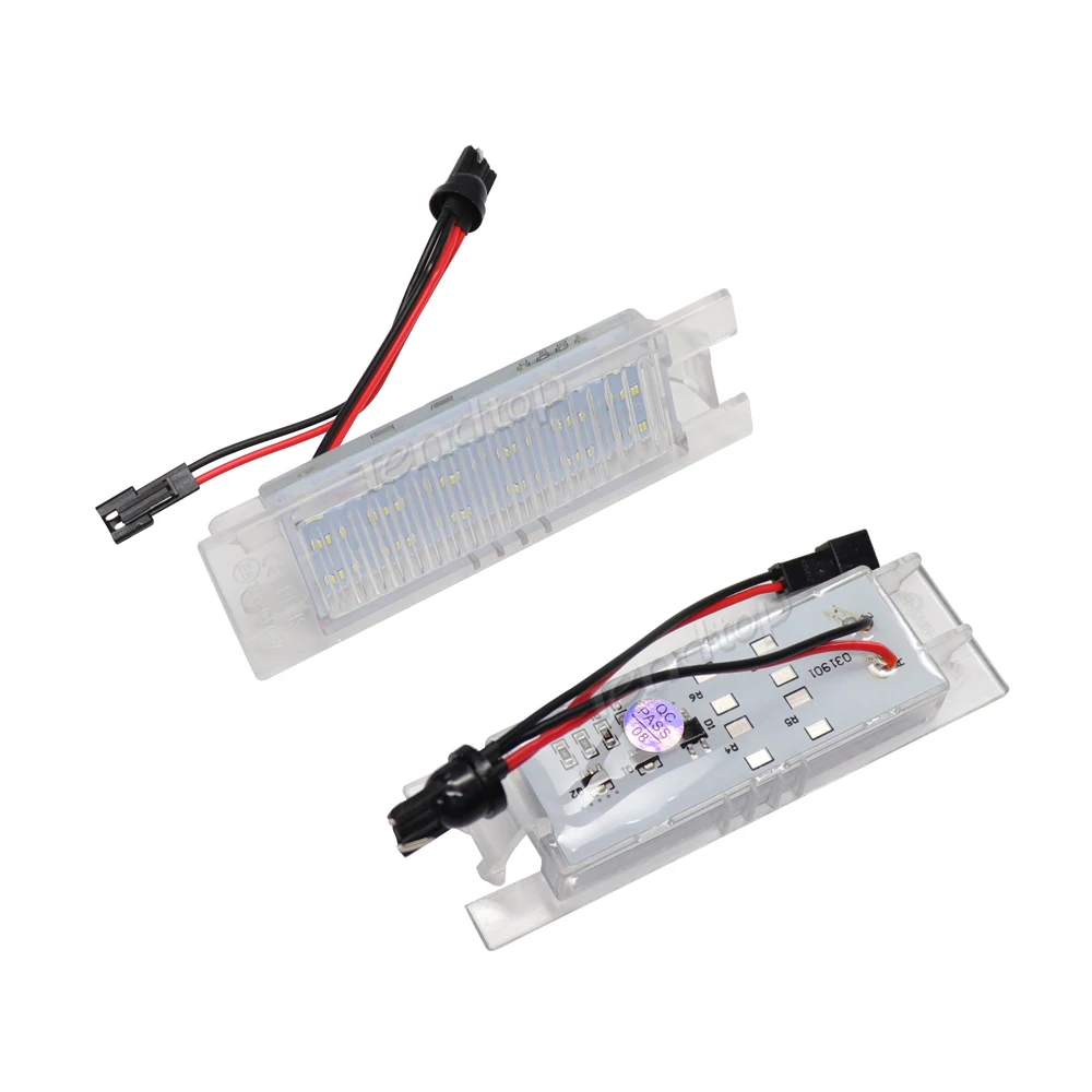 Светильник для номерного знака Автомобильная задняя фара Canbus Opel Astra H J Corsa C D Insignia