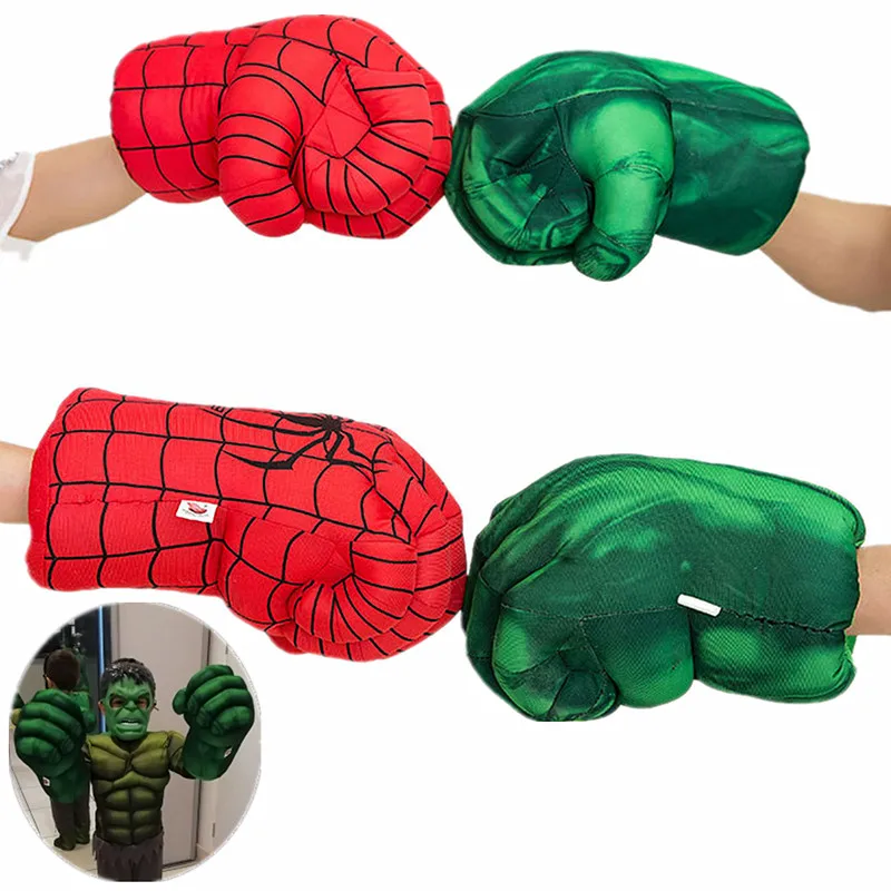 Marvel the Hulk Mask B9973 Role Play Avengers Clenched Fist Gloves B5778 -  AliExpress