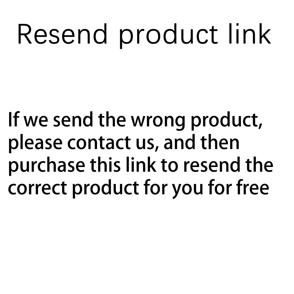 

Resend product link
