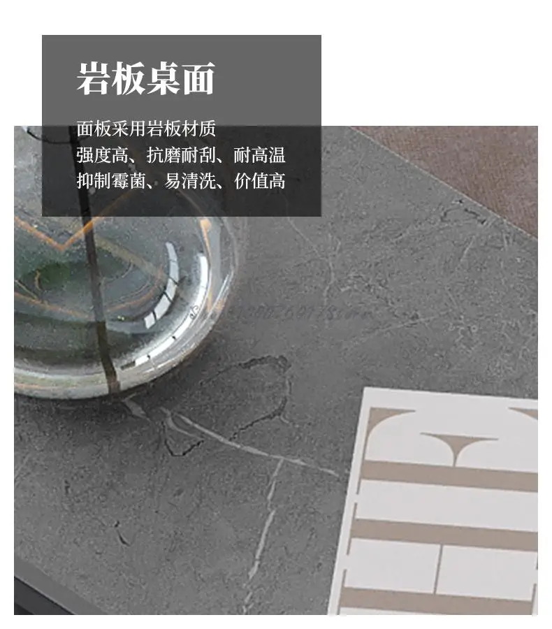 Шиферный квадратный столик для гостиной диван боковой шкаф прикроватный