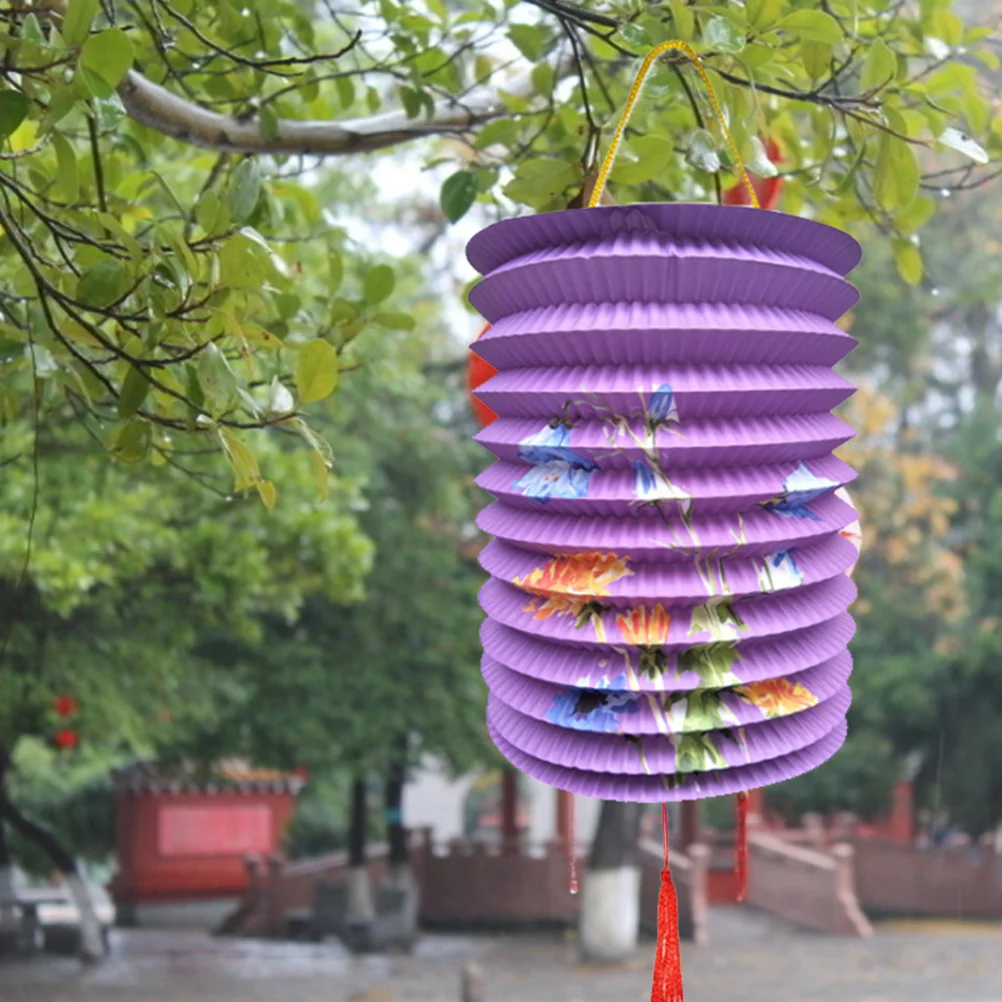 

Lanterns Paper Chinese Lantern Hanging Lampparty Decoration Japanese Colorful Outdoor Lamps Decorative Portablelights New
