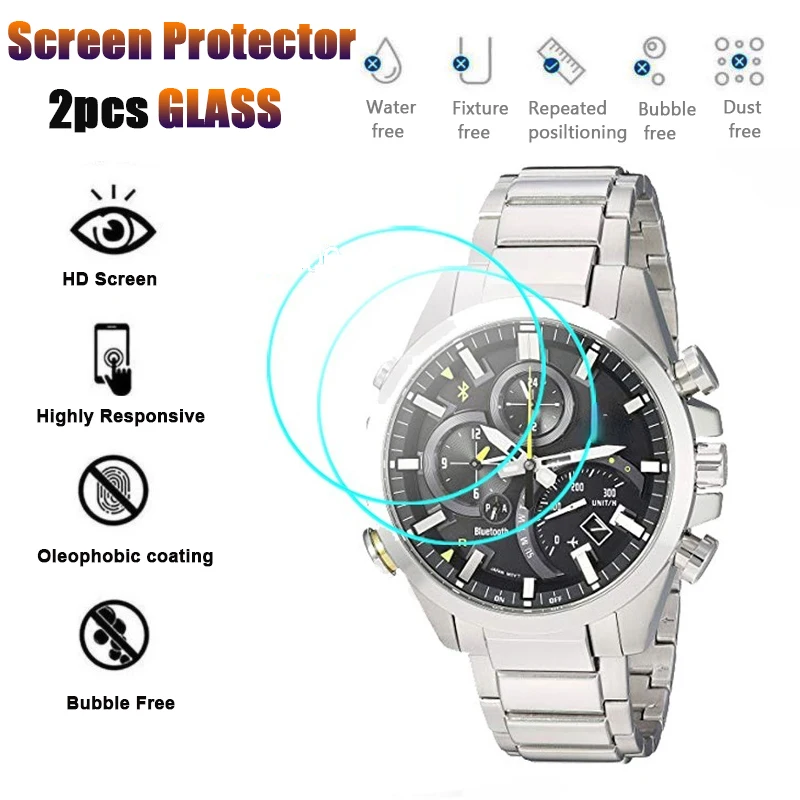 

Закаленное стекло для Casio EQB-501 EQB-500 EQB-A500, Защита экрана для GPS, умные часы, 2 шт.