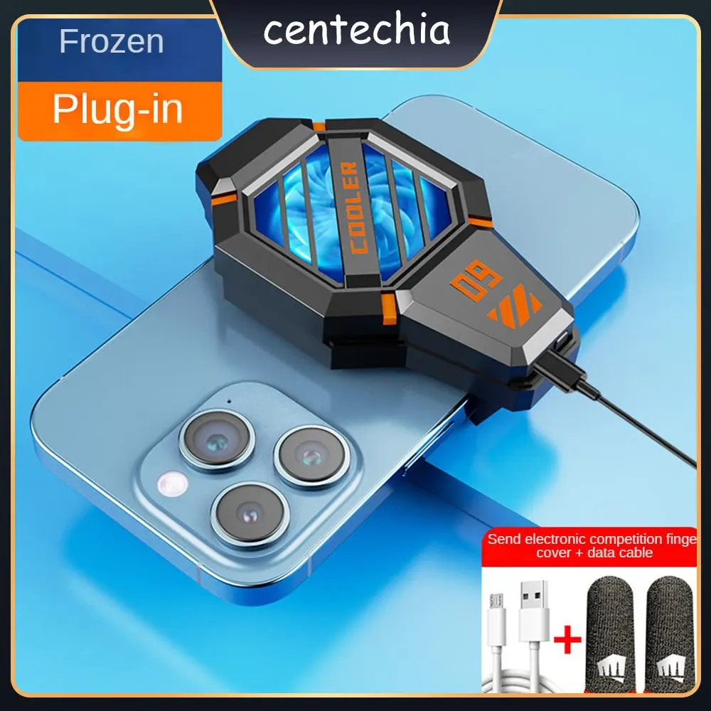 

Radiator Wireless Range 6-8 Hours Small And Exquisite Mobile Phone Charging Battery Mute Cooler Double Gear Strong Wind