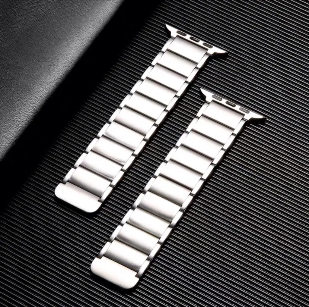 Magnetic strap for apple watch band 44mm 40mm 42mm 38mm 45mm 41mm Stainless Steel metal link bracelet iwatch serie 6 5 4 3 se 7