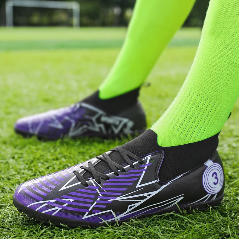 

Футбольные туфли Harland, оригинальные уличные туфли с длинными шипами Chuteira, футбольные бутсы, оптовая продажа, тренировочные кроссовки