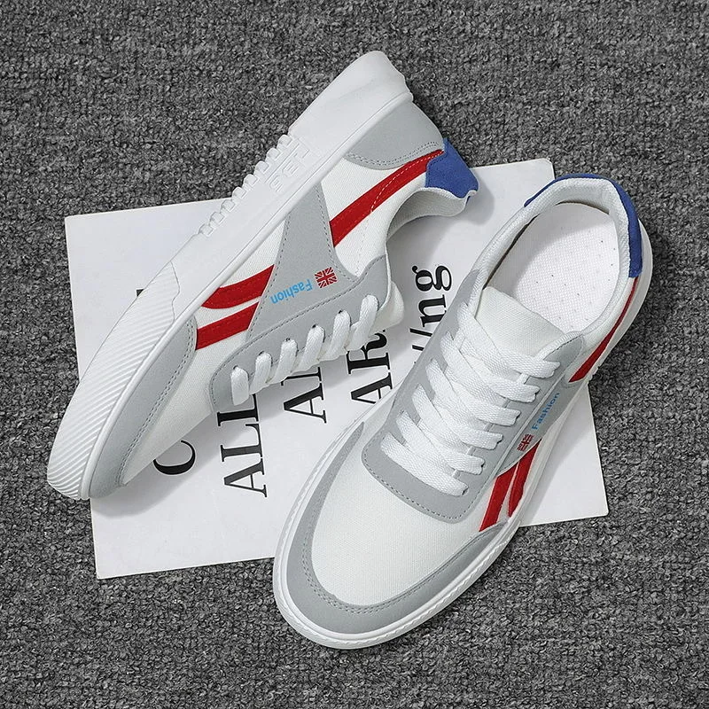 

2023 New Men's Sports Shoes Outdoor Casual Shoes Men's All-match Sneakers Canvas Men's Shoes Breathable Men's Shoes