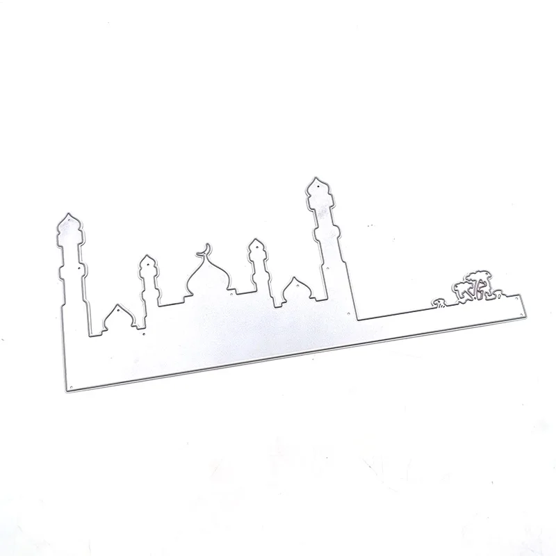 

Lslamic Architecture Landscape Metal Cutting Dies Embossing Scrapbook Template Craft Cutting Dies for DIY Cards Handmade