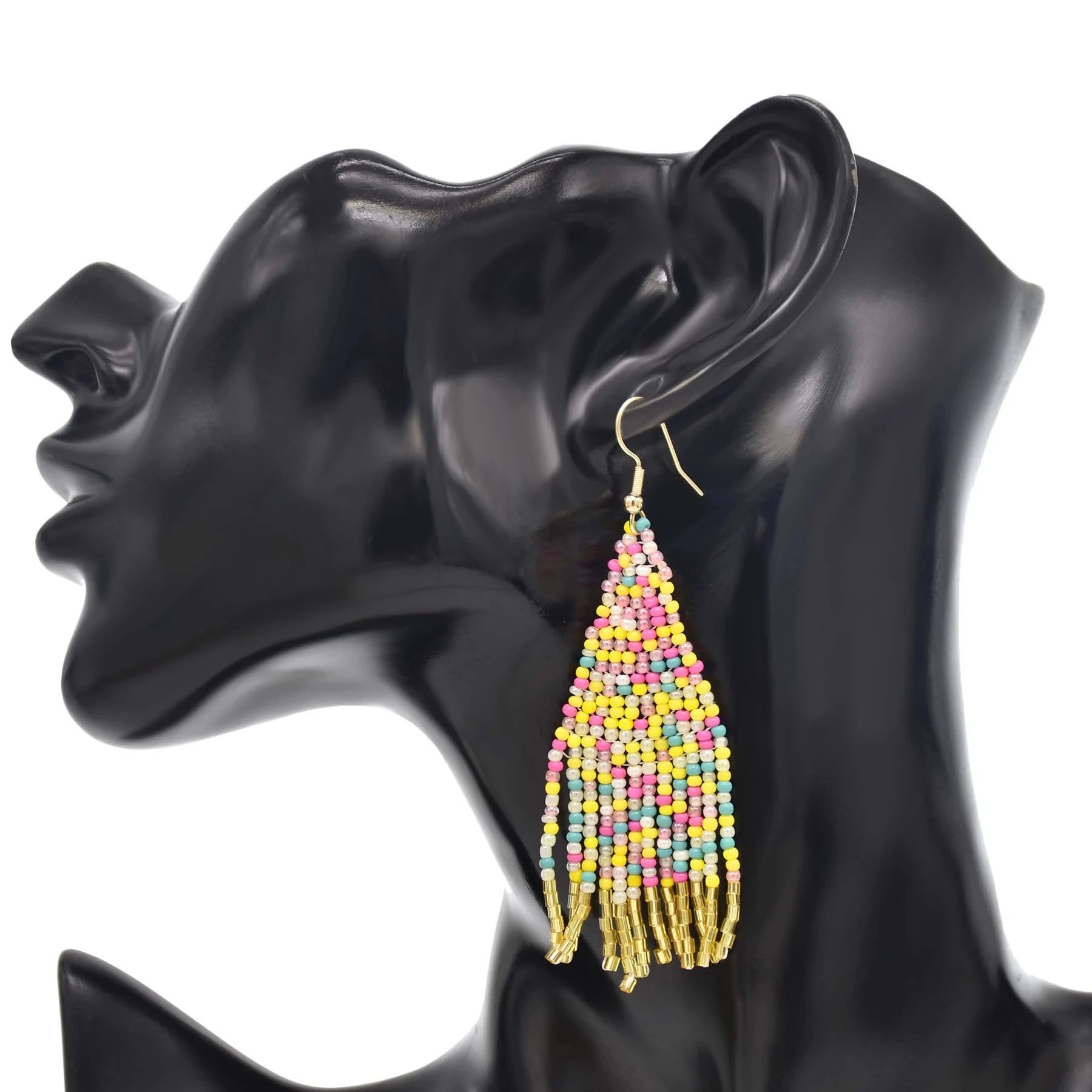 Серьги-капельки ALL FLY цветочные