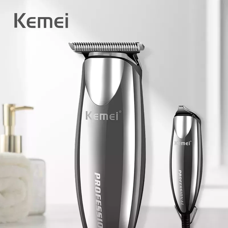 

NEW2023 Hair Clipper Cored Baldheaded Trimmer Incidental 2 Different Cutter Heads & Limit Combs Haircut Machine With EU Plu