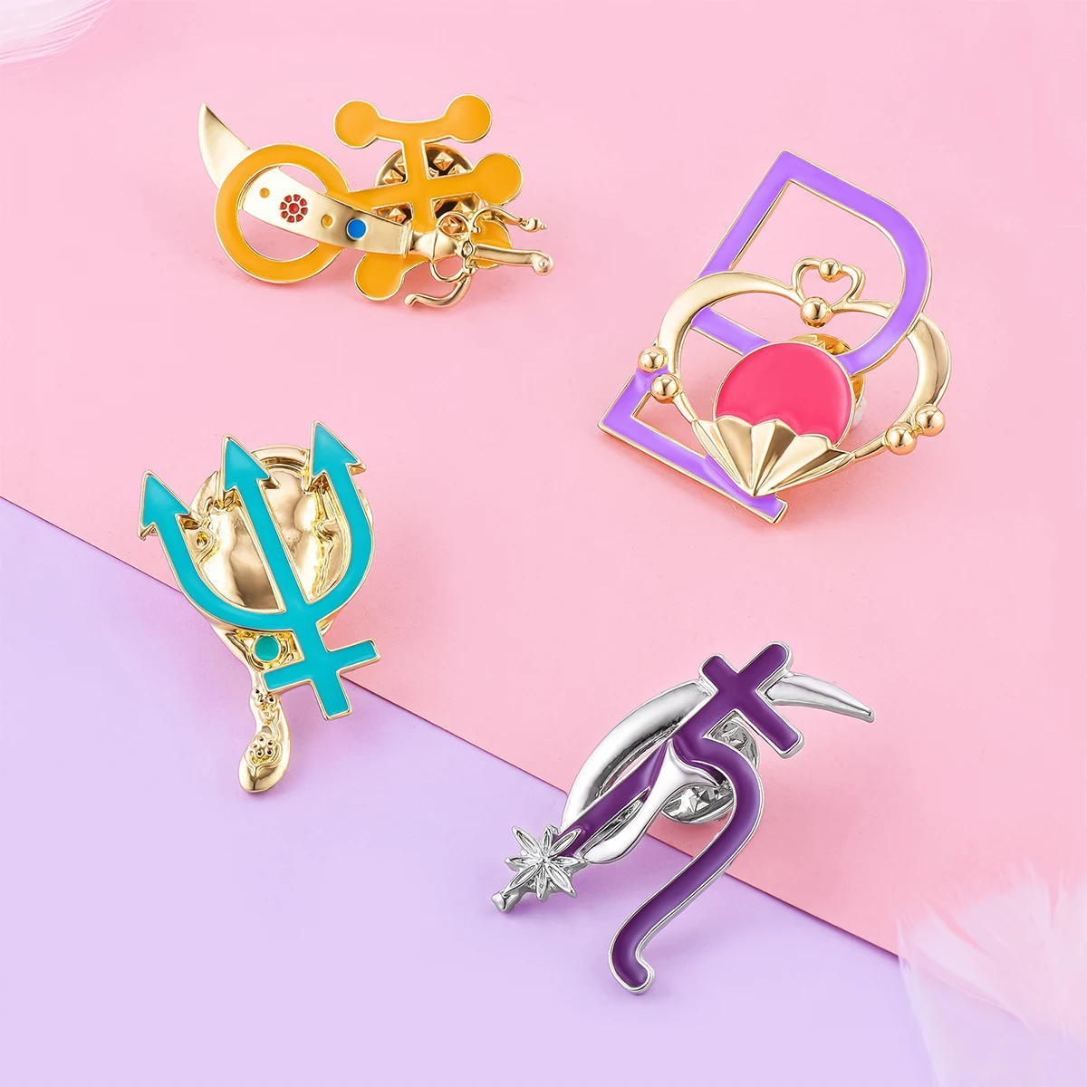 DCARZZ аниме моряки булавка эмалированная брошь с луной ремешок на лацкане рюкзак