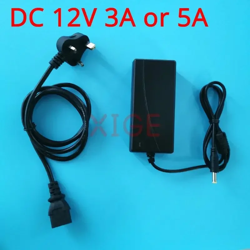 

Для платы контроллера DC 12 В 3A/5A штекерный шнур США/Великобритании/ЕС с автоматической защитой от короткого замыкания ЖК-панель стандартный адаптер питания