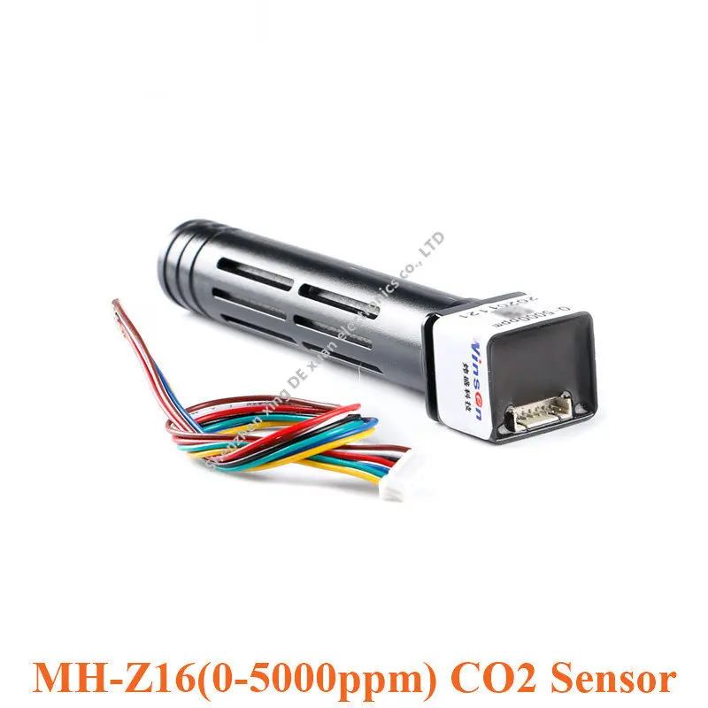 

MH-Z16 IR Инфракрасный модуль датчика воздуха CO2 NDIR датчик углекислого газа Обнаружение качества воздуха 0-5000ppm UART PWM MH Z16 MHZ16