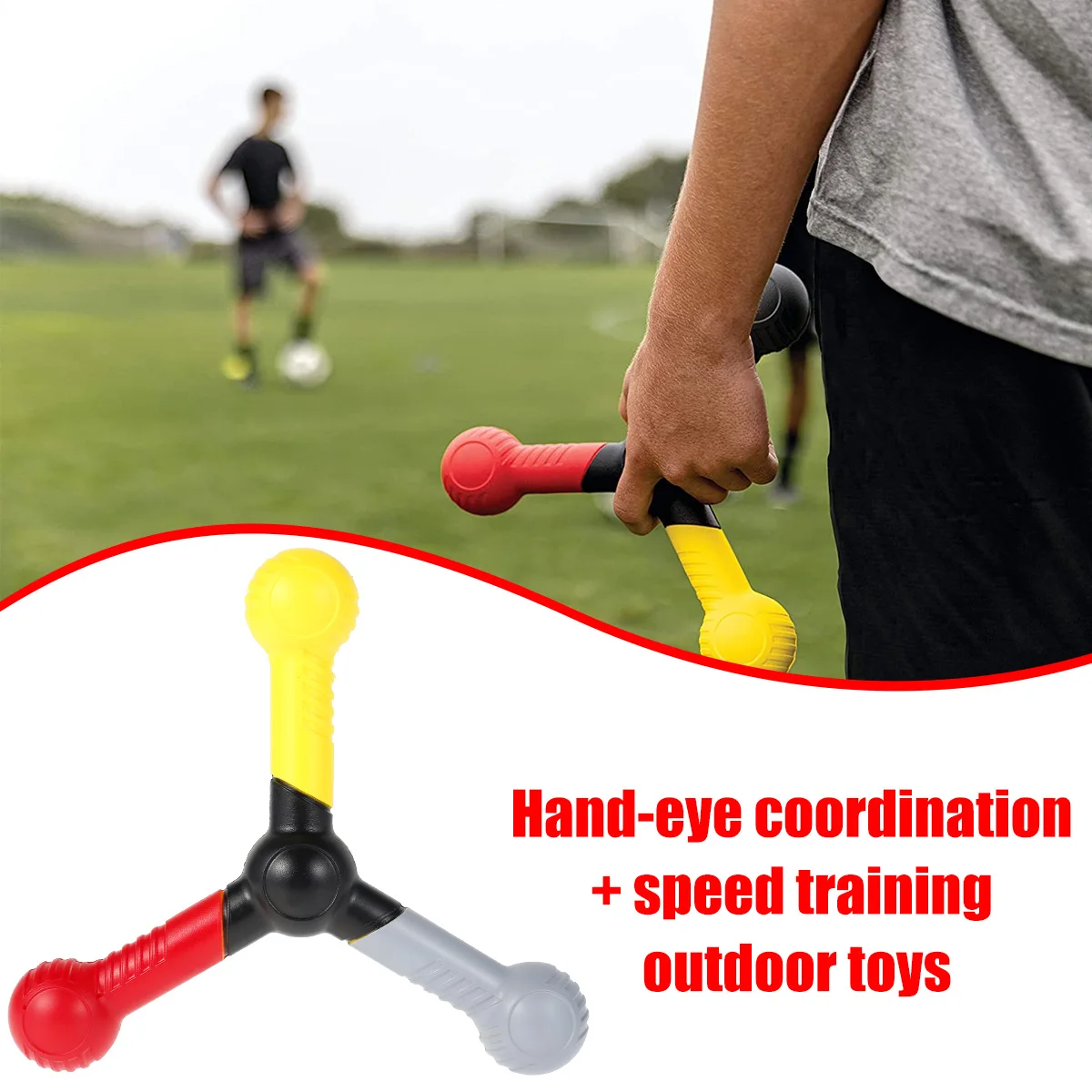 

Reflex Training Tossing Stick Improving Reaction Speed Trainer Hand-Eye Coordination Outdoor Training Tools Boxing Basketball