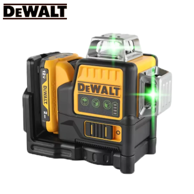 

2024 Dewalt DW089LG 3 стороны * 360 12 линий лазерный уровень горизонтальный зеленый свет инструмент метр открытый степень вертикальный аккумулятор 12 В
