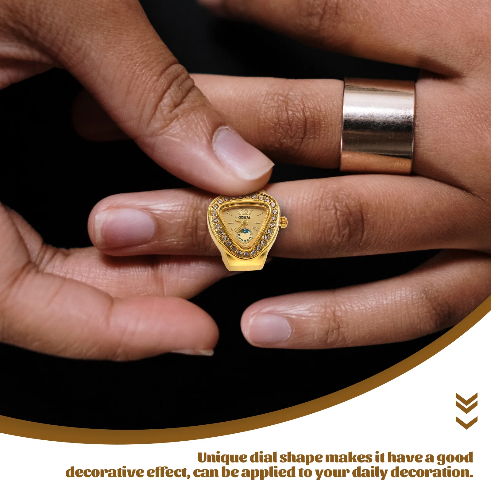 

Women Finger Watch Mens Jewelry Rings Diamond Ring Watch G Watches Men Watch Ring Digital Watch Women