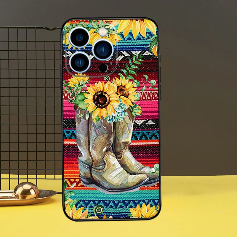 Ковбойский чехол для iPhone 16 15 14 13 12 11 Pro Max X XR XS 7 8 Plus