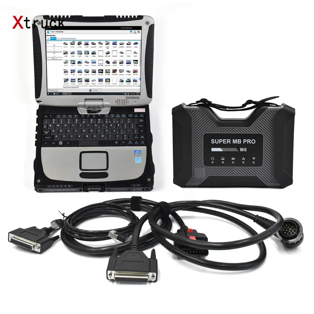 

Toughbook Cf19 for Benz M6 MB STAR SD M6 truck car diagnostic tool scanner