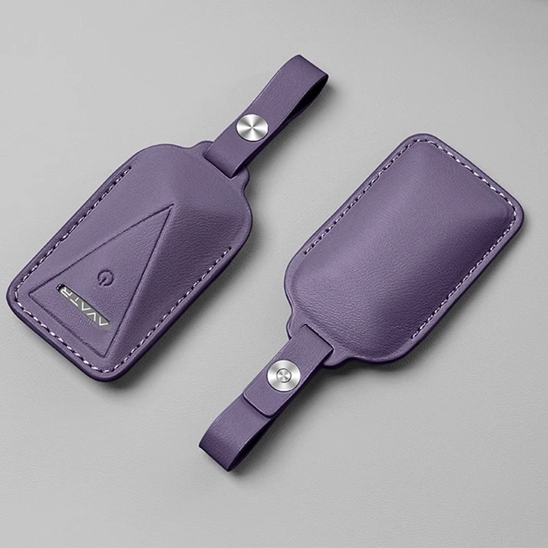 

Для Changan AVATR 07 11 12 2023-2025 автомобильный кожаный чехол с пряжкой NAPPA стереоскопический брелок автомобильные аксессуары