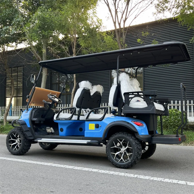 2 4 6 8 человек 48 в 60 72 электрическая поднятая уличная легальная тележка для гольфа