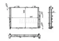 

For CR309000S engine water radiator E-CLASS W210 9902 S210