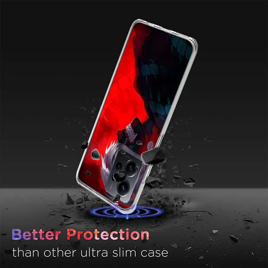 Anime Tokyo Ghouls Clear Phone Case For Redmi Note 13 12 Pro+ Plus 5G 12S 12C 10 10A 10C 9 9A 9C 9T 8 8A K70 K60 K20 Coque Ca