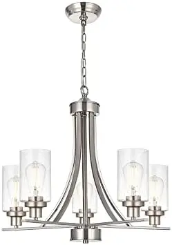 

Kitchen Island Chandelier Lighting 5 Light Oil-Rubbed Bronze Traditional Chandelier Industrial Vintage Lighting Fixtures Hanging