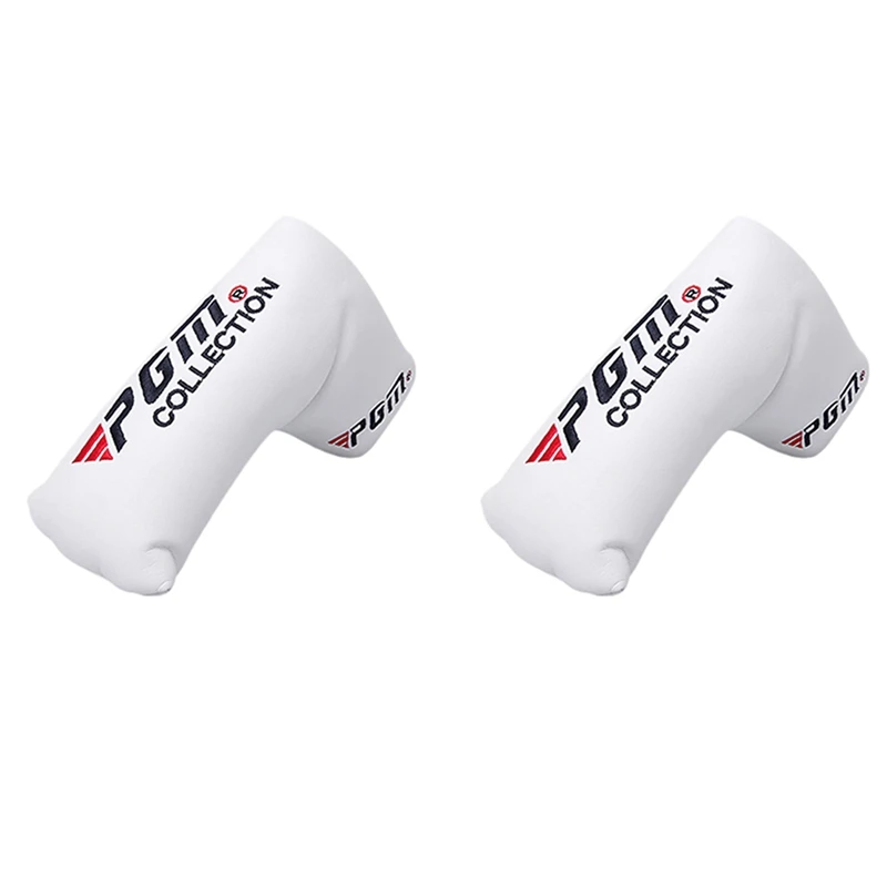 

PGM 2Pc Golf Blade Putter Head Covers For Golf Embroidery Headcover