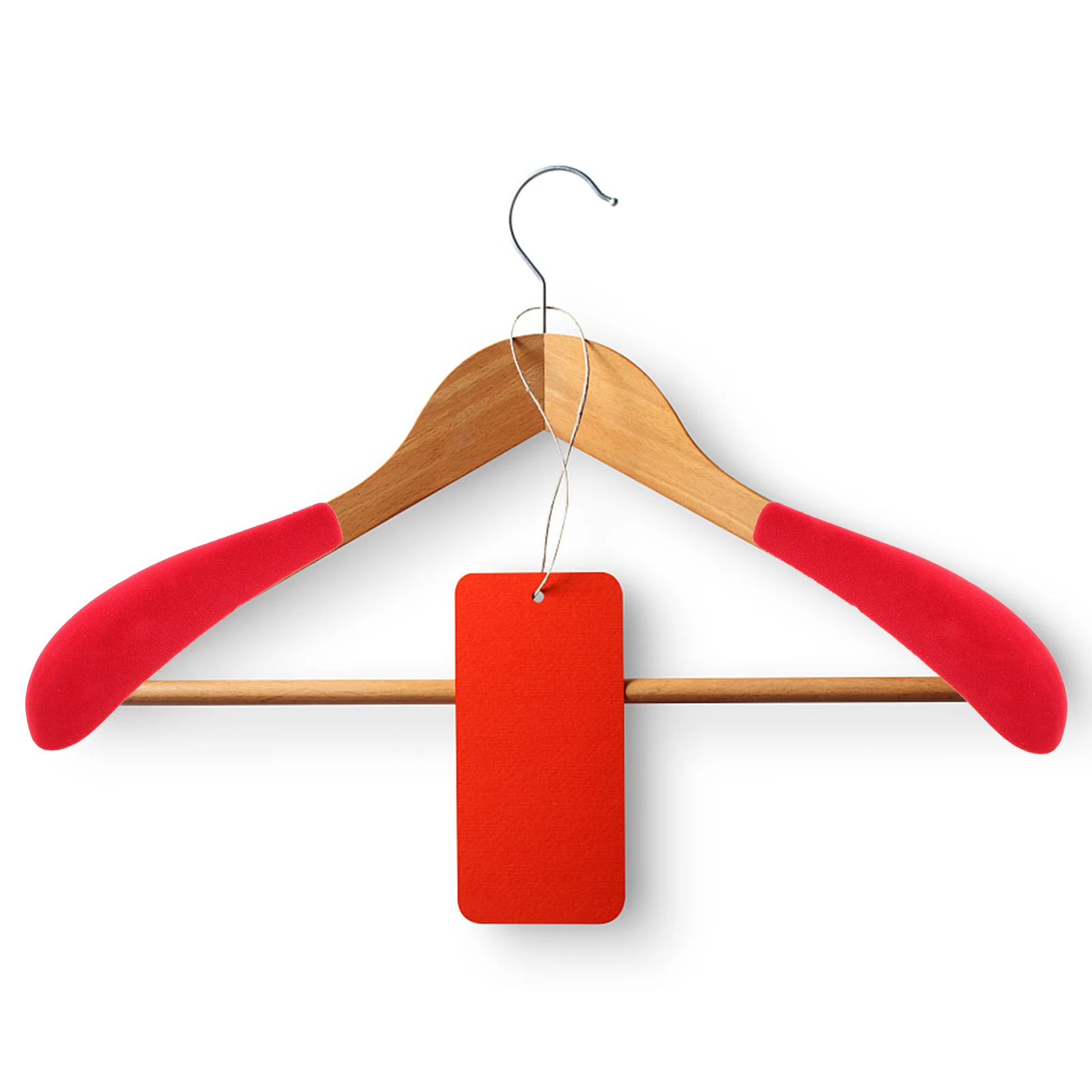 

10pcs Clothes Hanger Flocking Shoulder Pads Non-skid Clothing Hanger Shoulder Forms