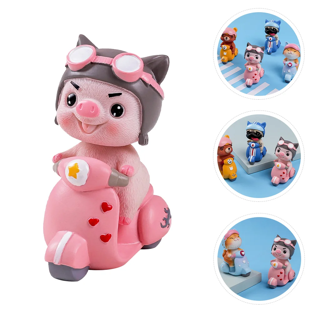 

Украшение для торта на день рождения, миниатюрные фотополимерные детские фигурки, принадлежности, фигурки, украшения, игрушки, копилка, кекс, автомобильные аксессуары