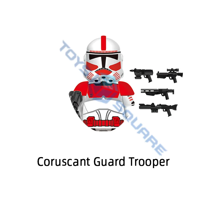 Конструктор солдат Диснея батальон клонирования легиона сергент догма капитан