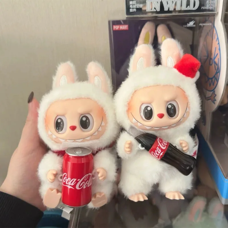 Новая серия The Monsters V3 Coca Cola Mystery Box виниловая кукла для лица Labubu фигурка брелок