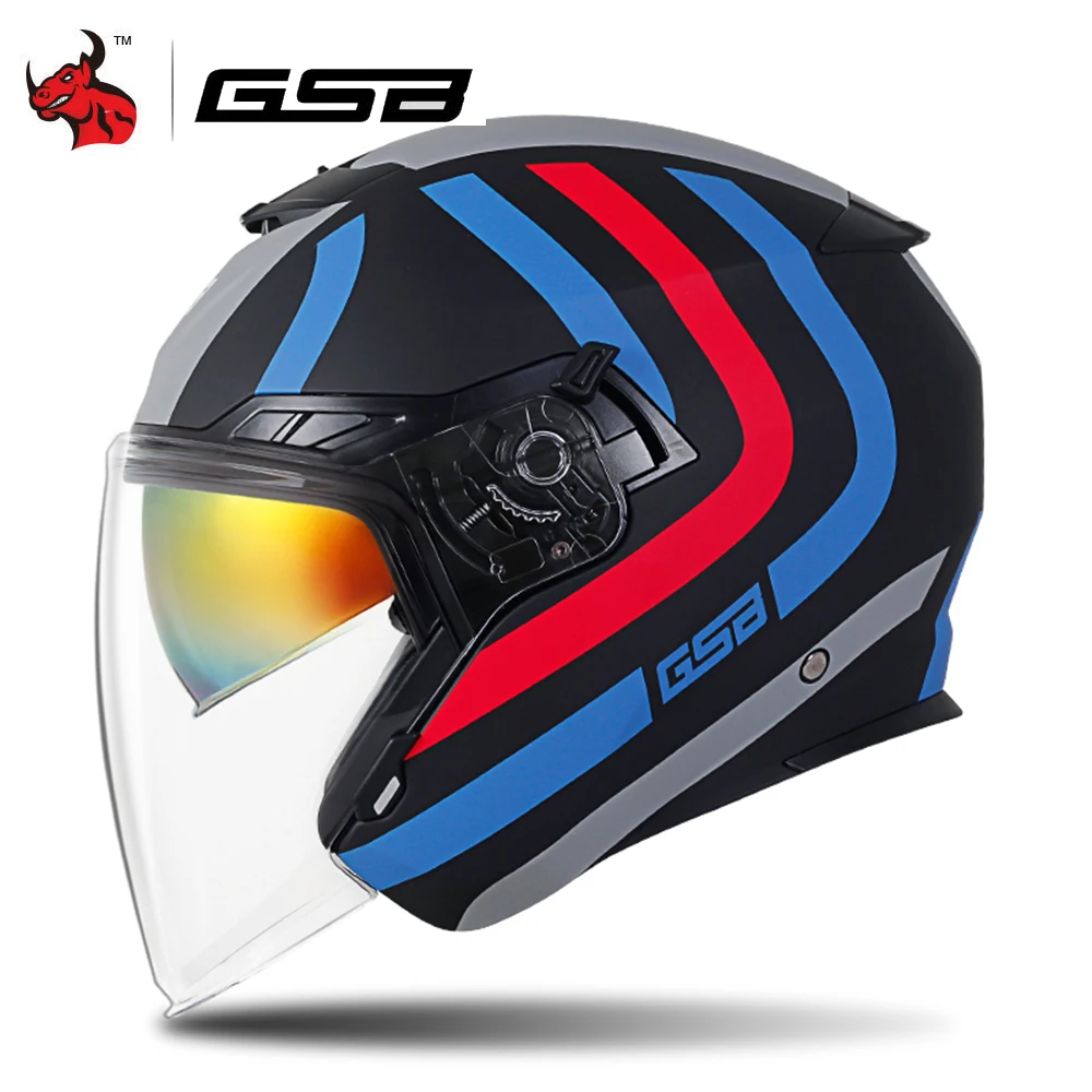 

Men And Women Motorcycle Riding Helmet Safety Helmet Motorcycle Protective Helmet Multicolor Helmet Four Seasons