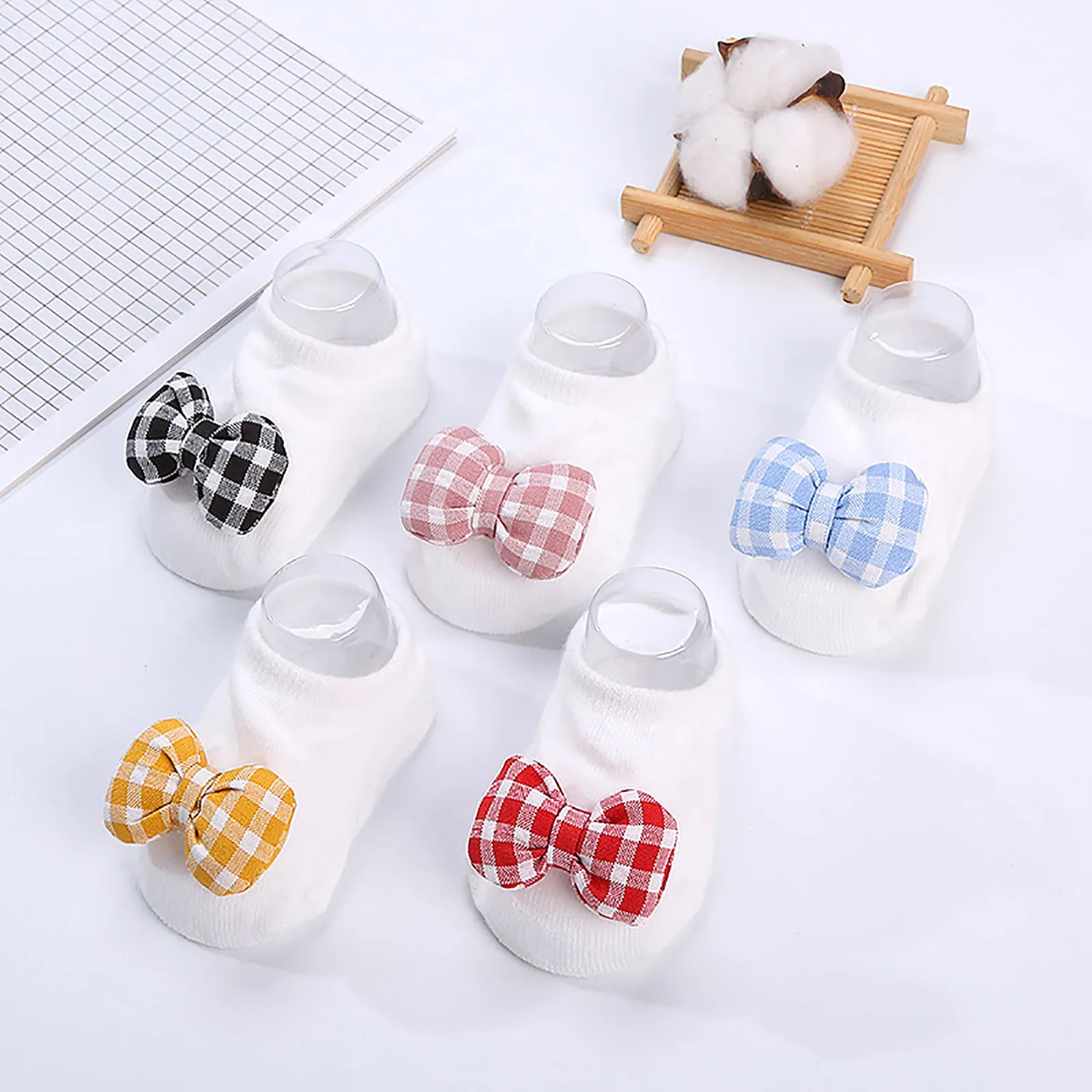 

Baby Children Kids Socks Soft Bottom Toddler Baby Shoes Socks Bowkot Princess Socks First Walkers Socks For Newborn Infant 0-24M