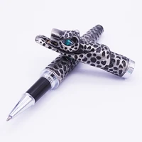 jinhao full metal luxury rollerball pen exquisite panther heavy signing pen fine 0 5mm office business school writing gift pen
