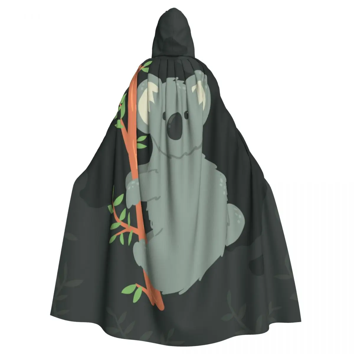 

Плащ с капюшоном Koala с австралийской картой, полиэстер, унисекс, накидка ведьмы, аксессуар для костюма