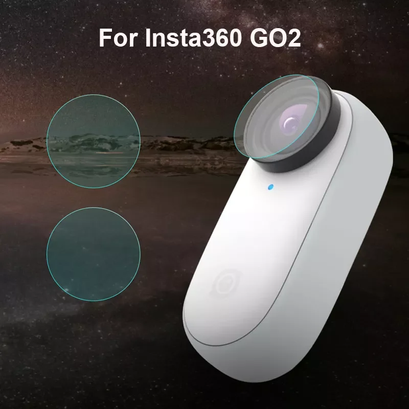 

Lens Screen Film Protector for Insta360 GO2 Tempered Glass Thumb Camera Anti-Scratch PET Soft Film Protective Accessory