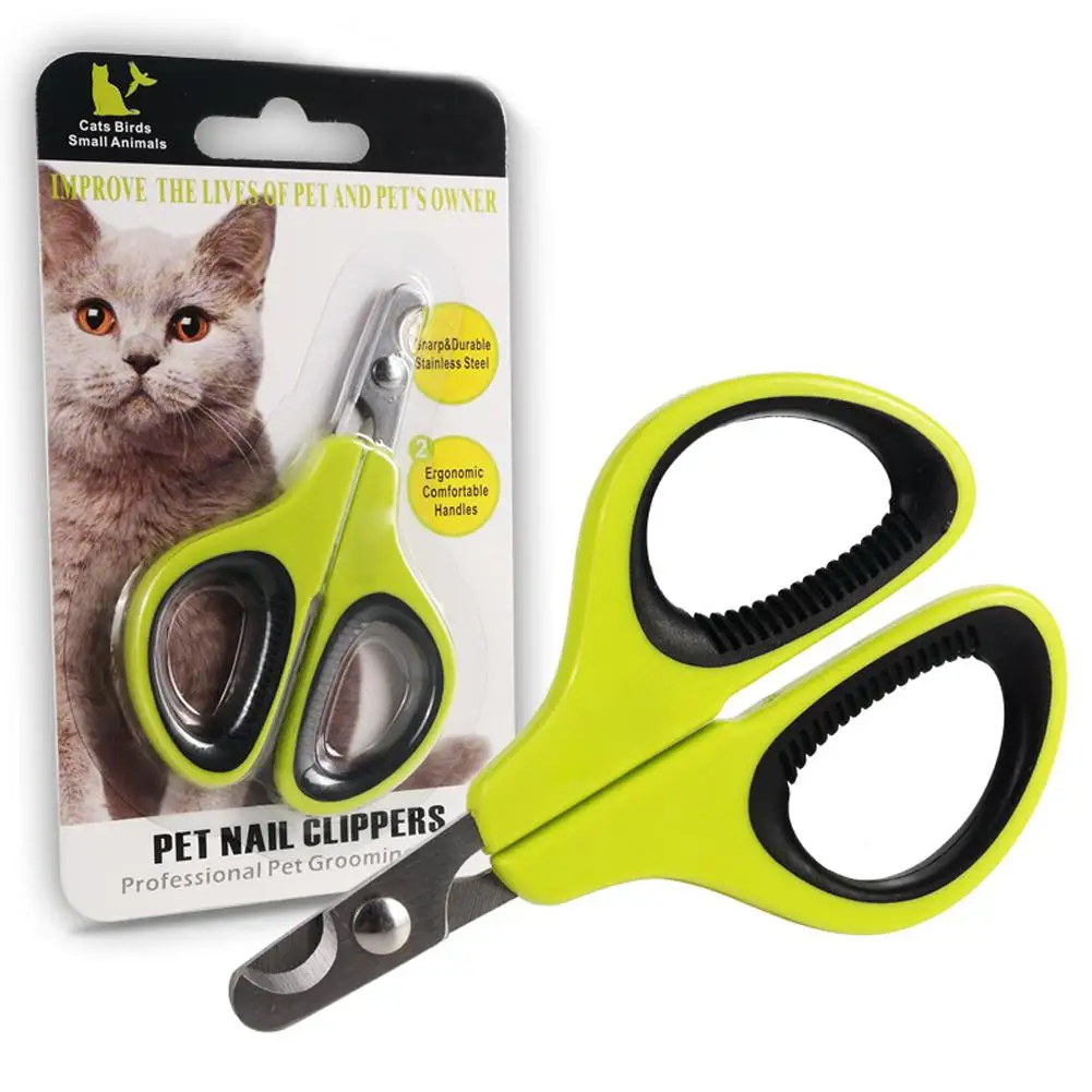 Pet Nail Clippers Professional Pet Care Cat and Dog Pet Nail Clippers and Trimmer Scissors Cutter Cat Claw Clippers Petshop