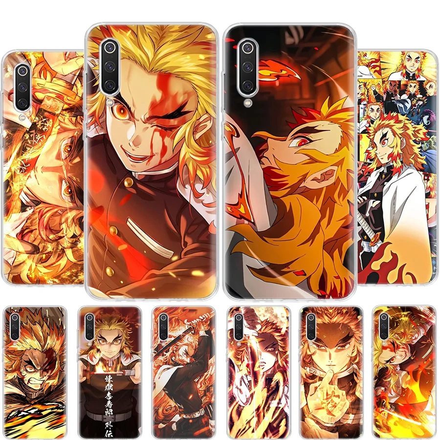 

Demon Slayer Rengoku Kyoujurou Phone Case For Xiaomi Mi 11T 11i 11 Ultra 10 Lite 5G 12 Pro 12X 10T 9T 9 8 6X 5X Coque Shell