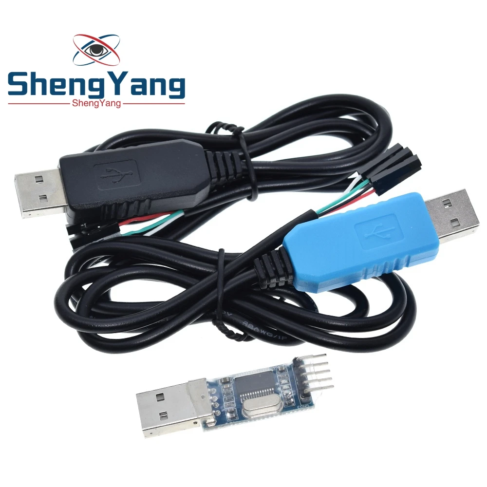 Модуль адаптера преобразователя TZT PL2303 PL2303HX/PL2303TA USB в RS232 TTL с пыленепроницаемой