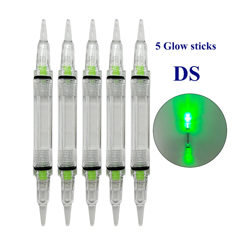 5PCS 빛나는 낚시 라이트 스틱 전기 바다 바다 밤 낚시 고품질 전기 라이트 스틱 도구 배터리 없음 태클