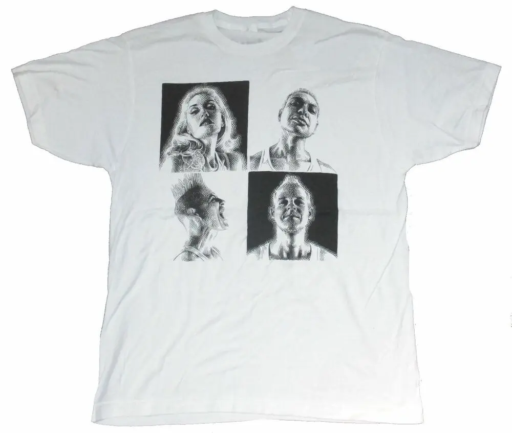 

No Doubt Face Mazes Push And Shove White T Shirt New Gwen Stefani