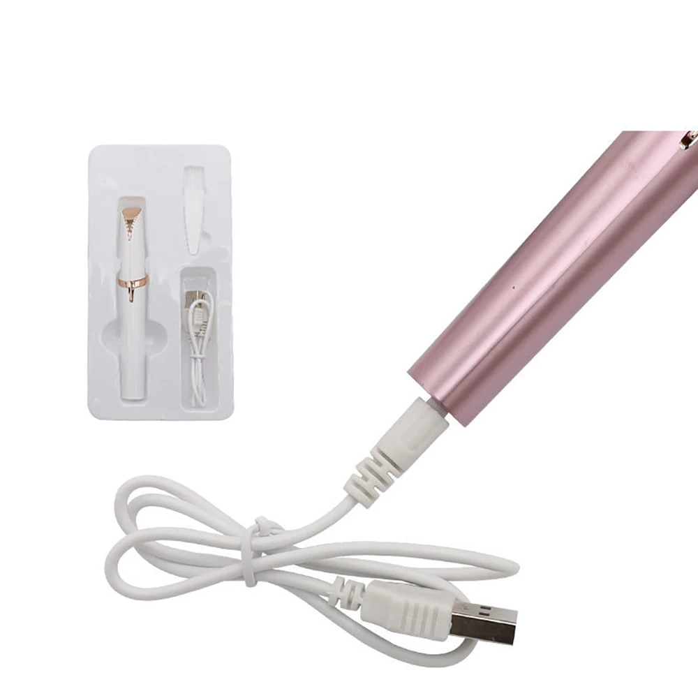 Мини-портативный электрический триммер для бровей женская бритва инструмент