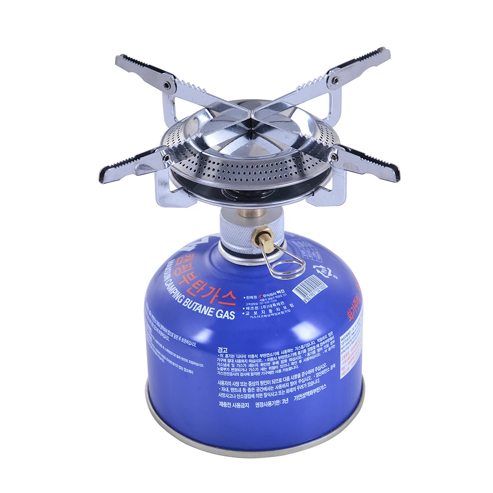 

3500W Mini Camping Gas Stoves Portable Ultra-Light Foldable Gas Burners One-Piece Camping Stoves Picnic Cooking Stove Furnace