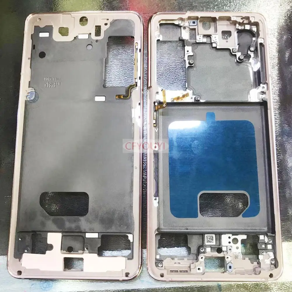 

Для Samsung Galaxy S21 средняя рамка Безель пластина-черный/серебристый/розовый