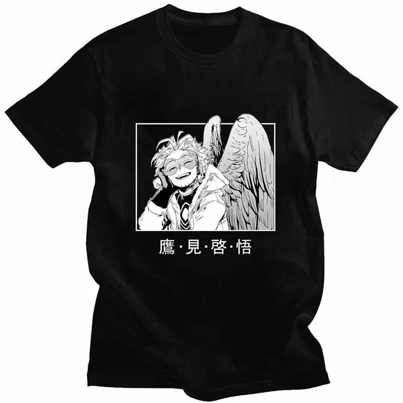 

My Hero Academia Mha Summer New Style Casual Harajuku T-Shirt Men Cotton T Shirt Anime Dabi Manga Tops Tshirt Male